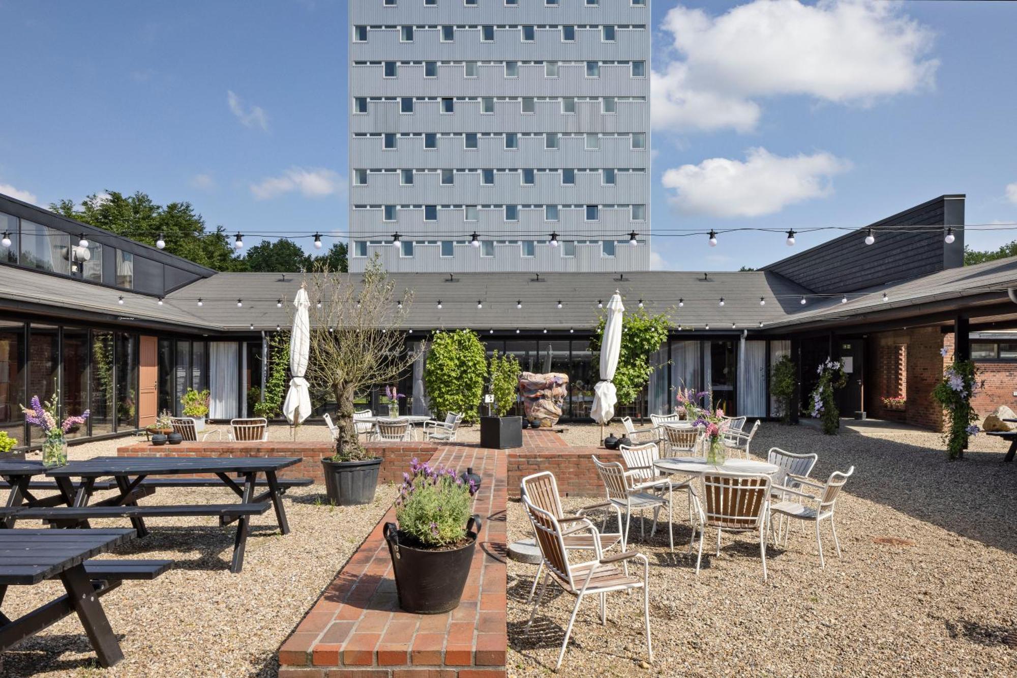 Hojhuset Kulturhotel Herning Exteriér fotografie